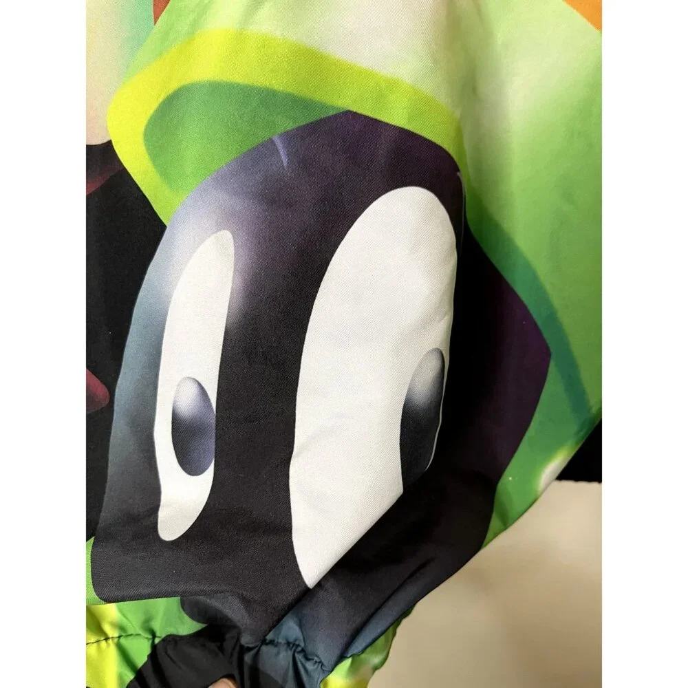 Members Only Looney Tunes Space Jam All Over Print Windbreaker Medium NWOT - Picture 11 of 16